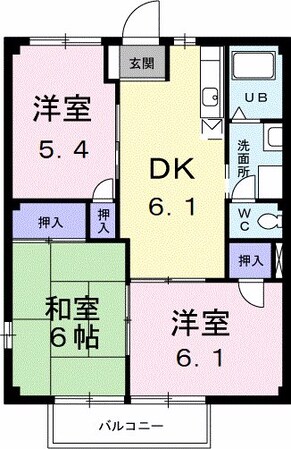 リバーイーストOTAの物件間取画像